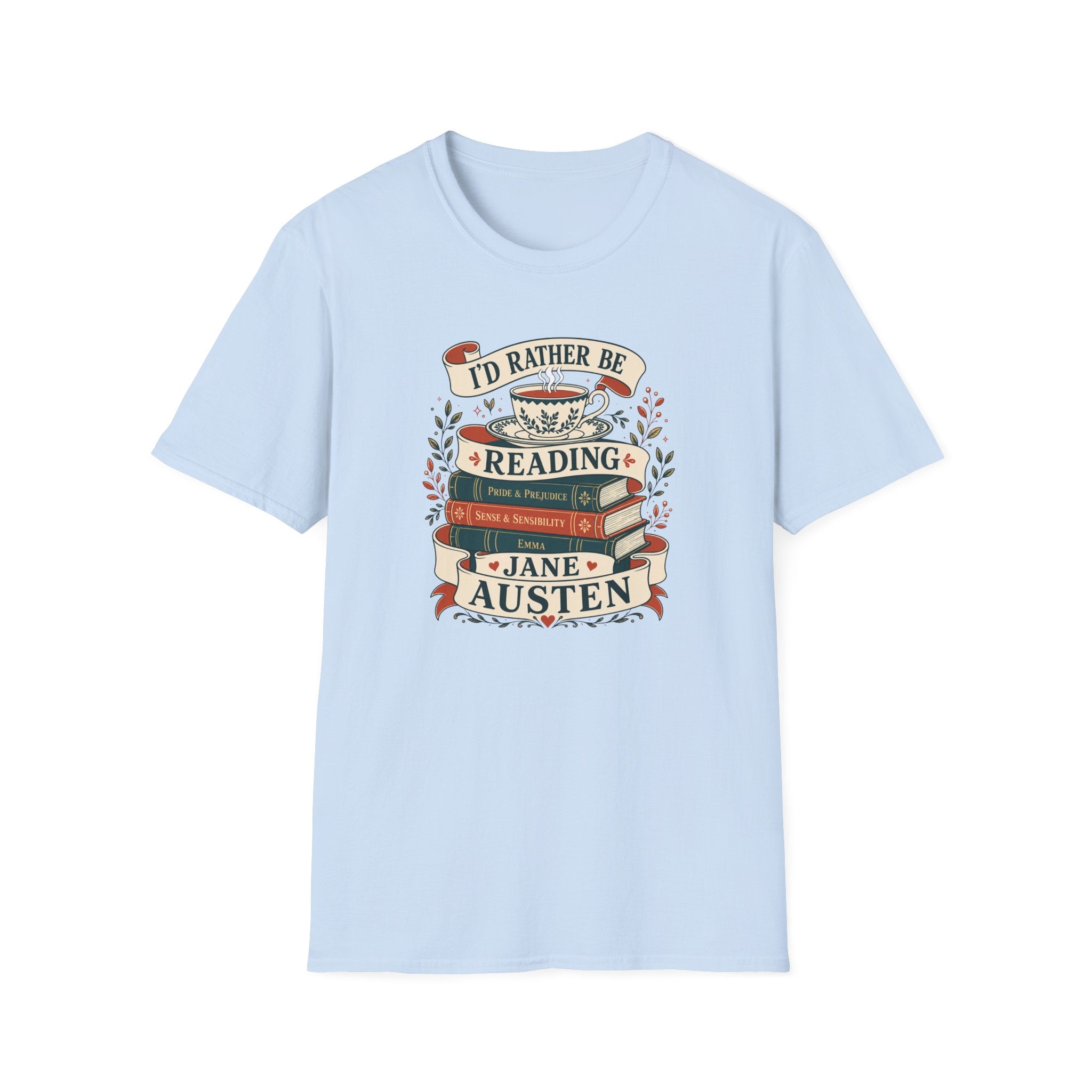 Rustic Tea & Austen Reads T-Shirt