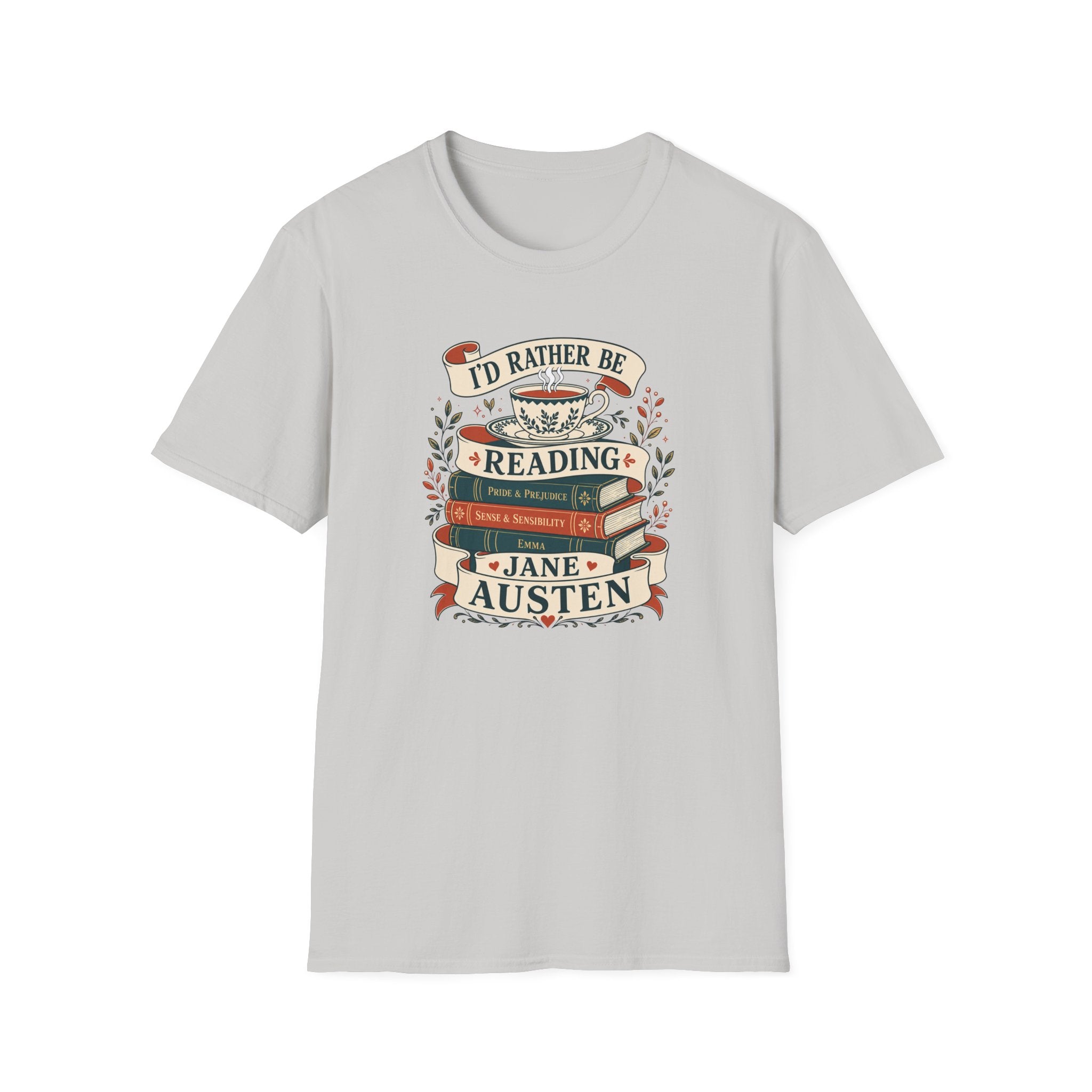 Rustic Tea & Austen Reads T-Shirt