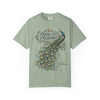 Pride & Prejudice Peacock Comfort Colors T-Shirt