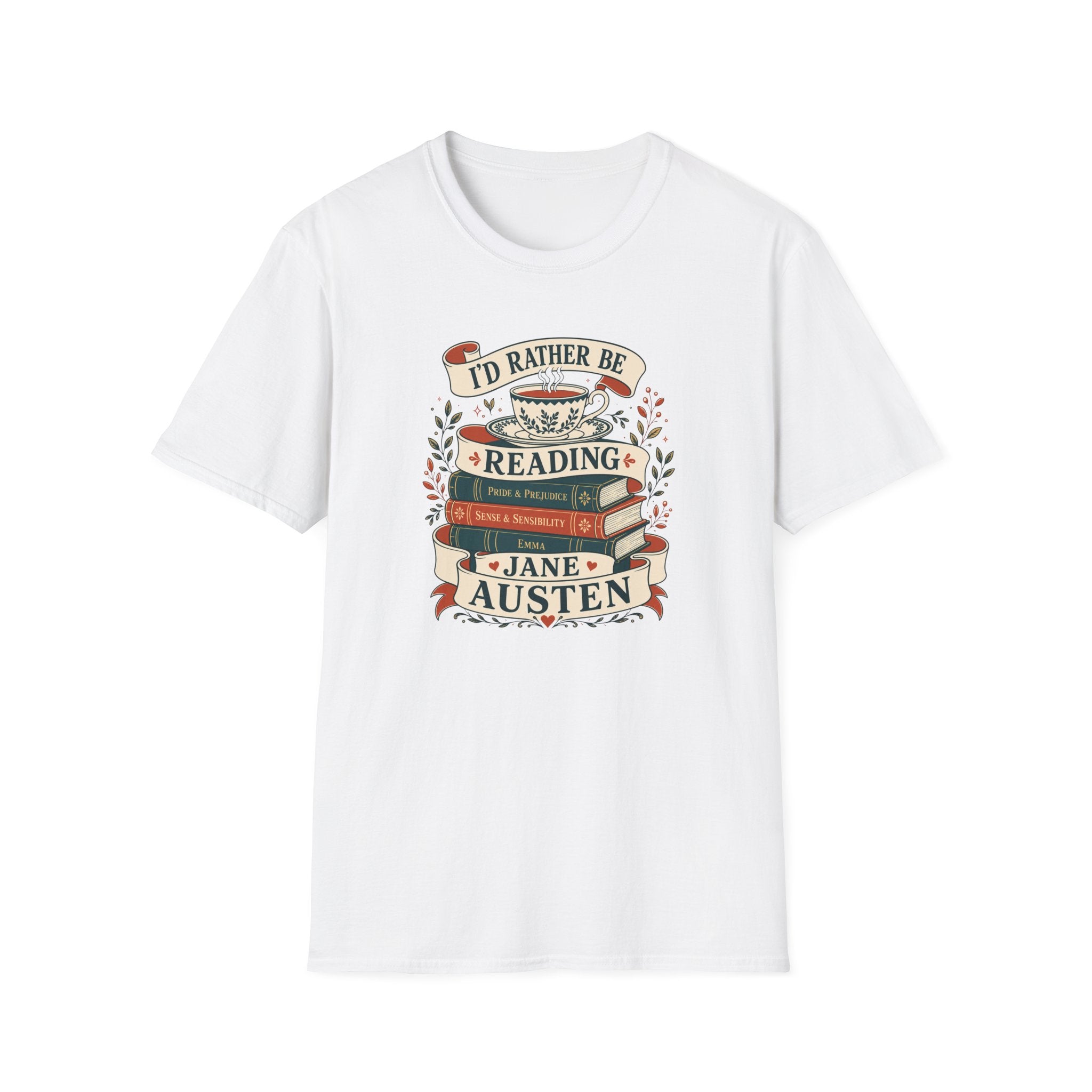 Rustic Tea & Austen Reads T-Shirt