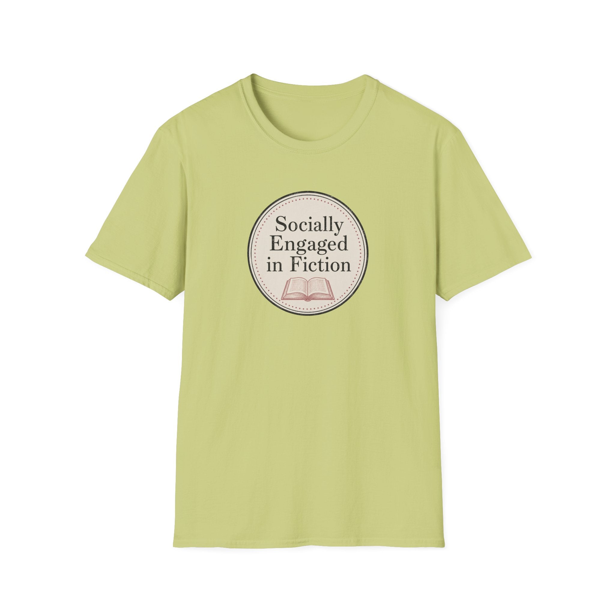 Socially Engaged in Fiction T-Shirt