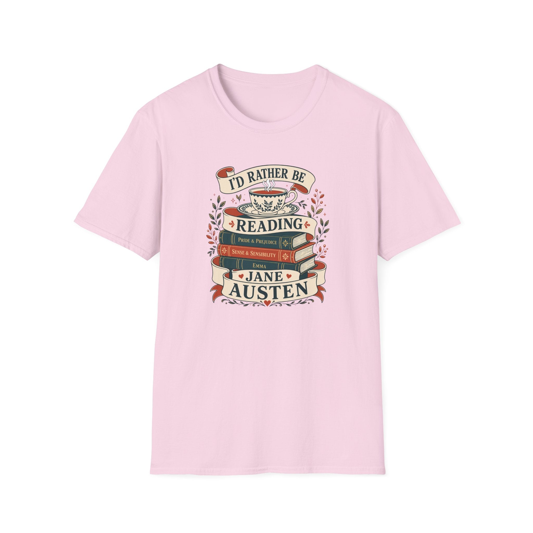 Rustic Tea & Austen Reads T-Shirt