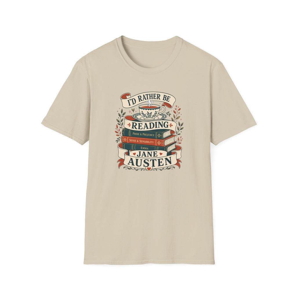 Rustic Tea & Austen Reads T-Shirt