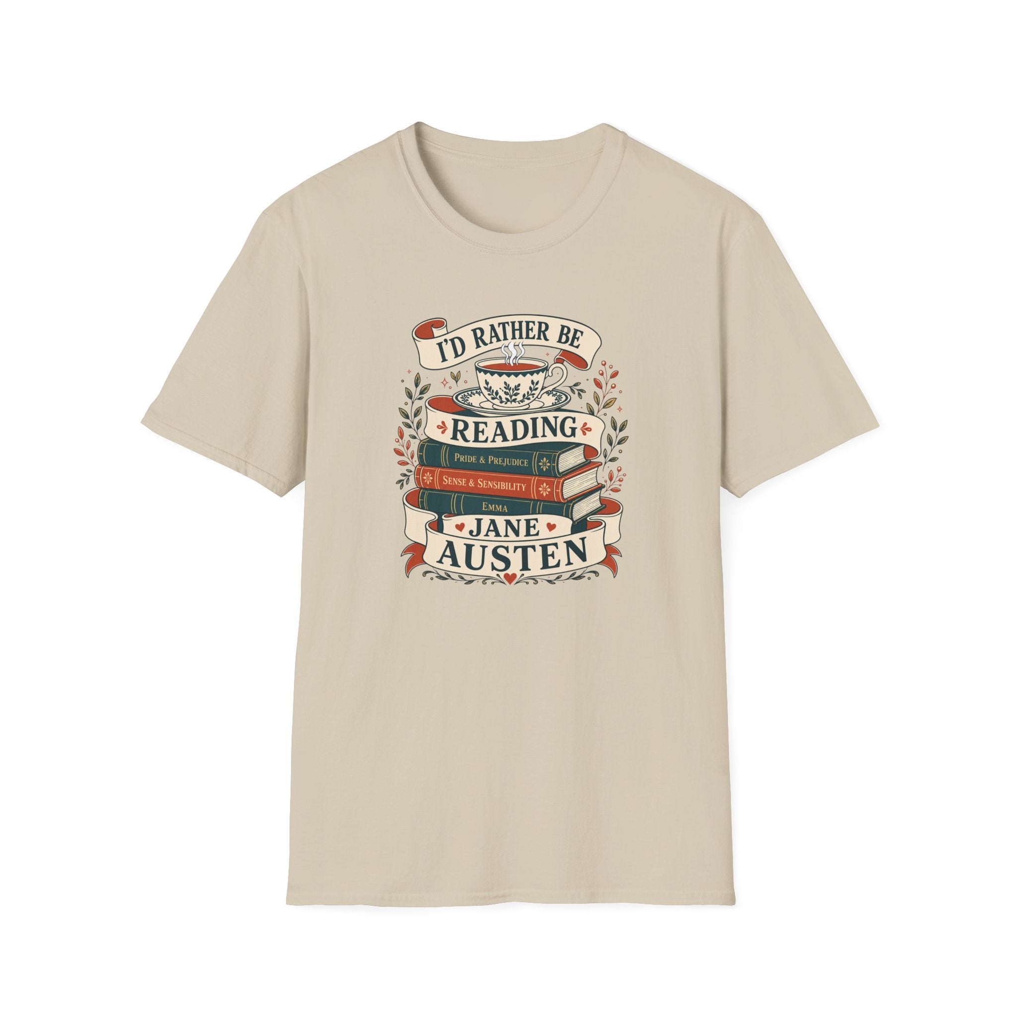 Rustic Tea & Austen Reads T-Shirt