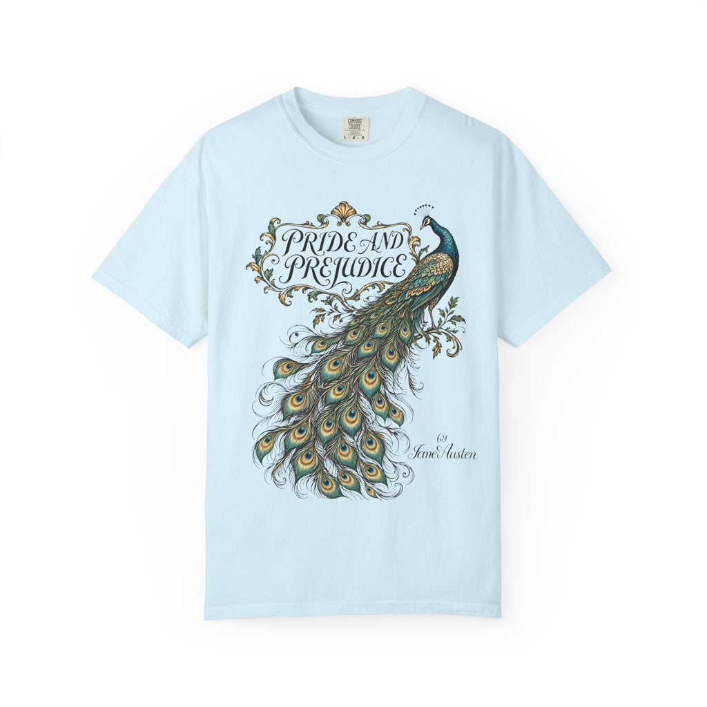 Pride & Prejudice Peacock Comfort Colors T-Shirt