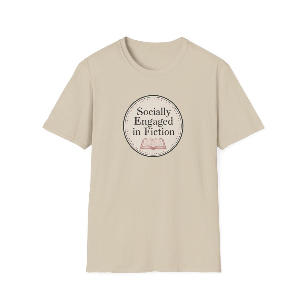 Socially Engaged in Fiction T-Shirt