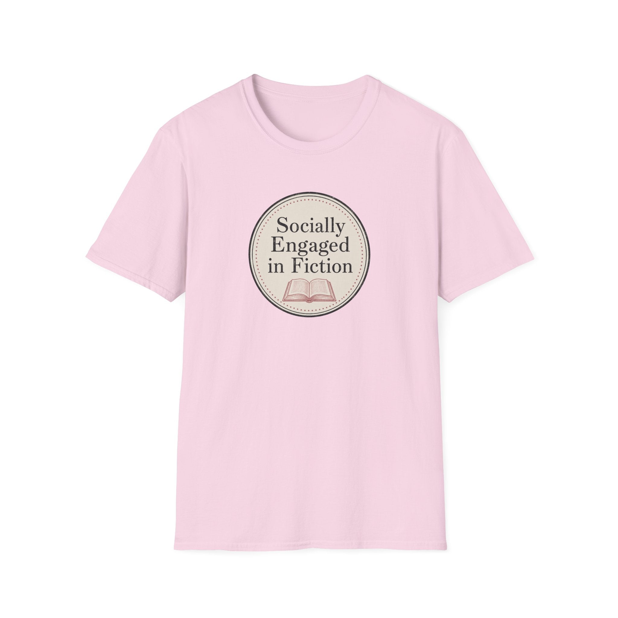 Socially Engaged in Fiction T-Shirt