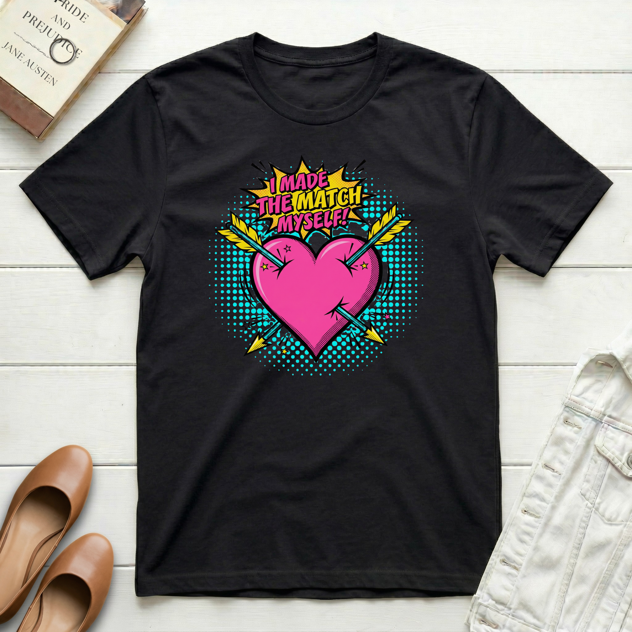 Made the Match Myself Heart T-Shirt