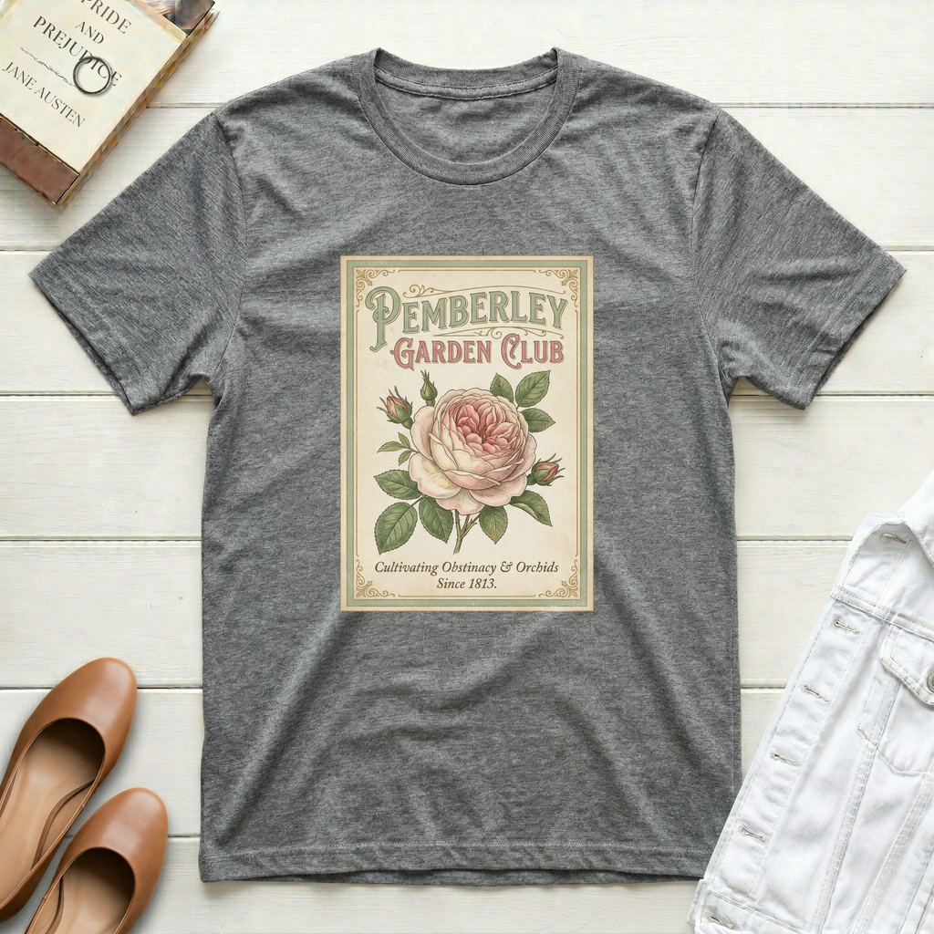 Pemberley Garden Club T‑Shirt
