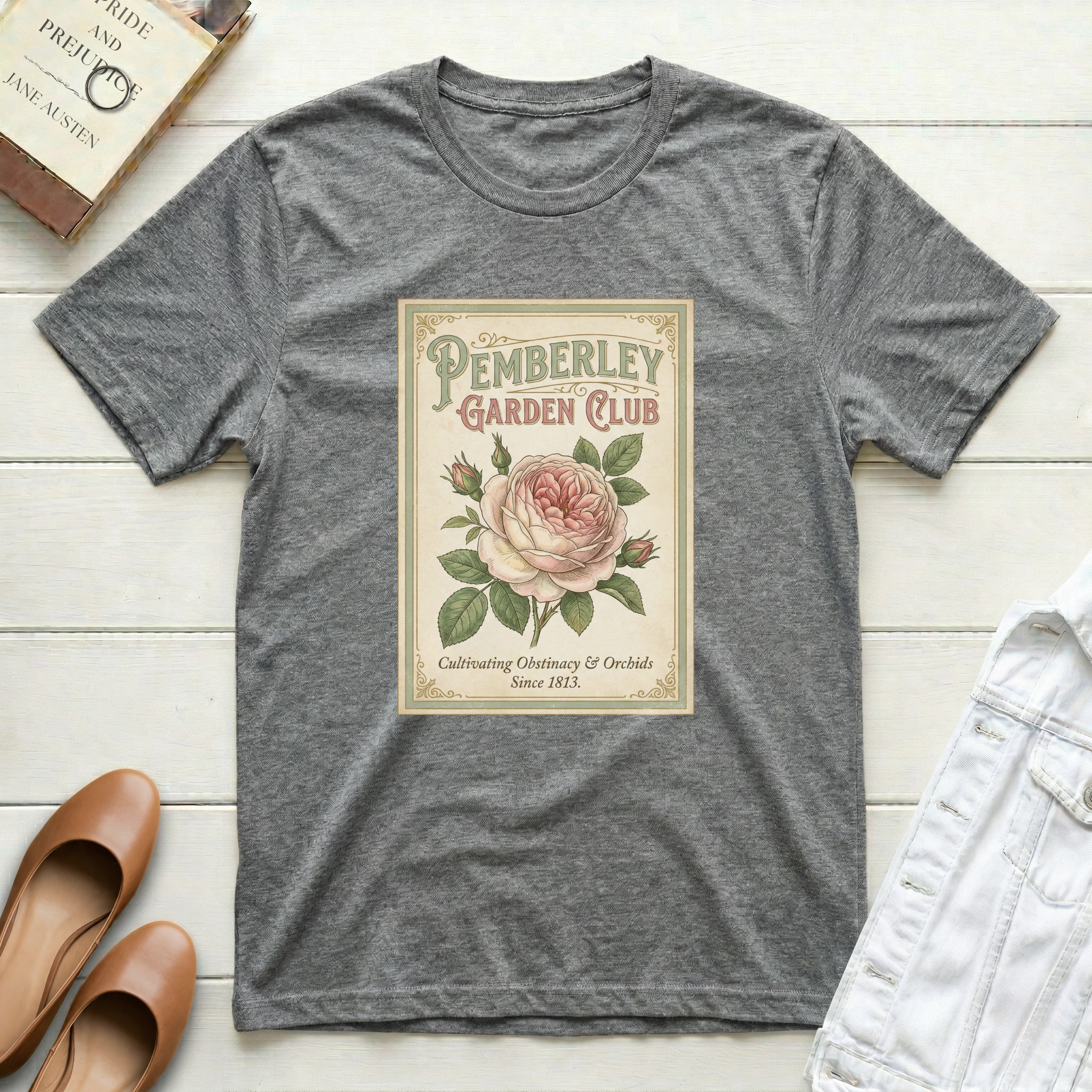 Pemberley Garden Club T‑Shirt