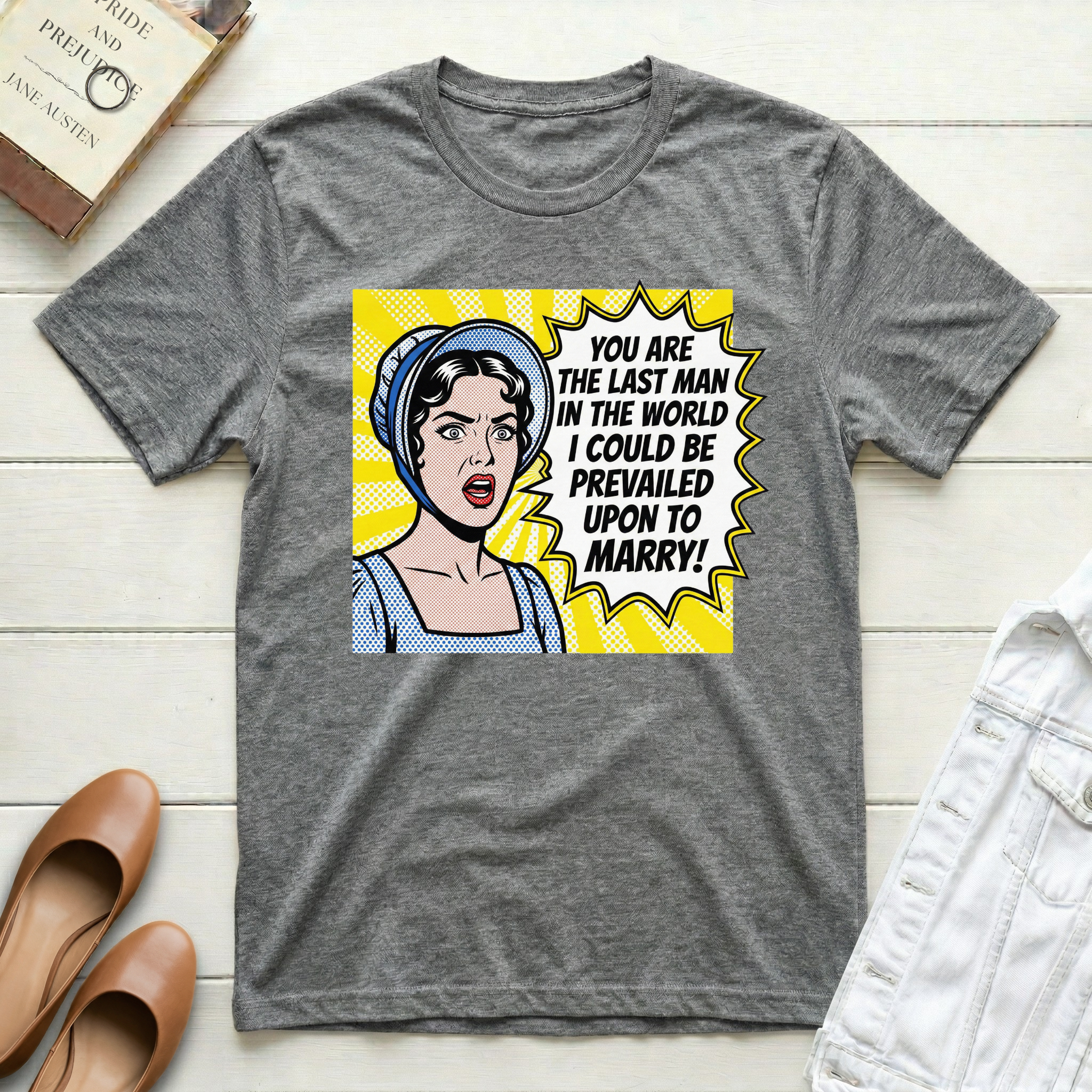 You Are The Last Man Pop Art T-Shirt