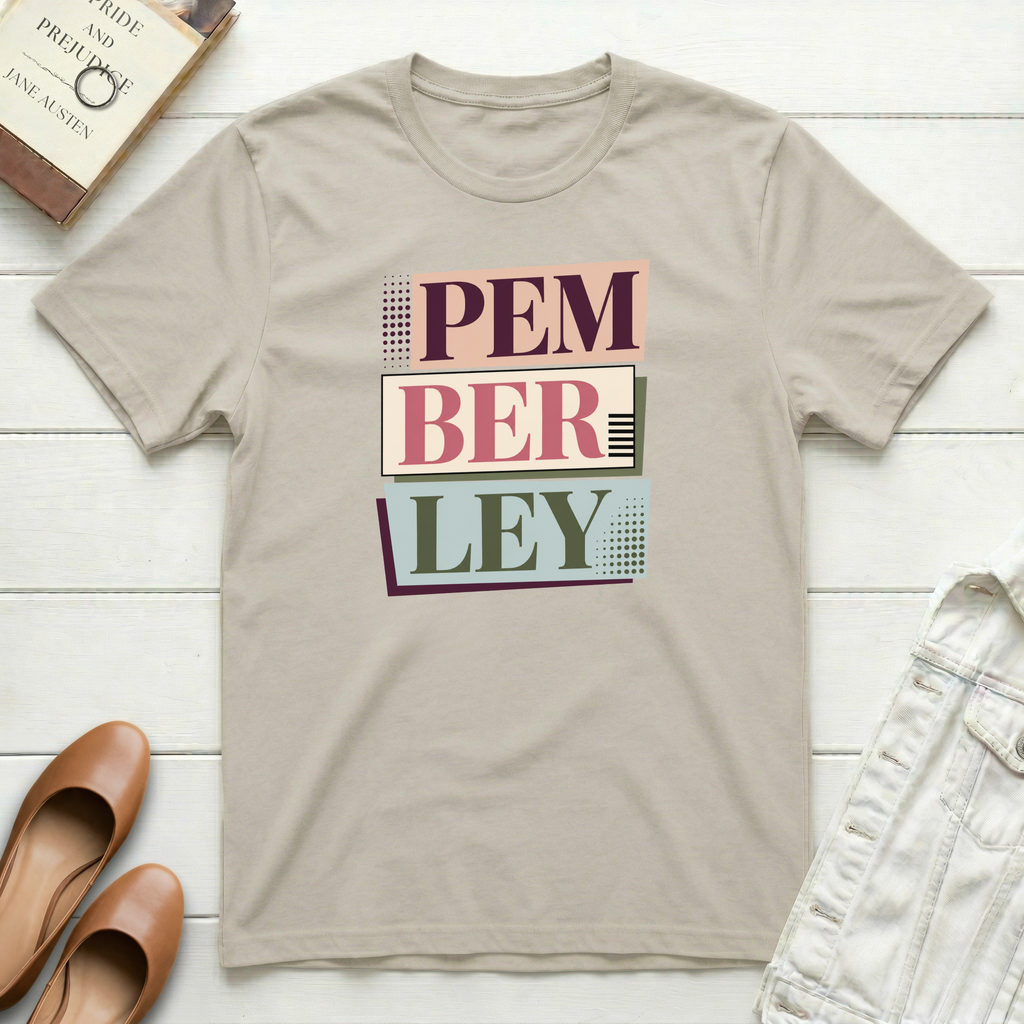 Retro Pemberley Stack T-Shirt