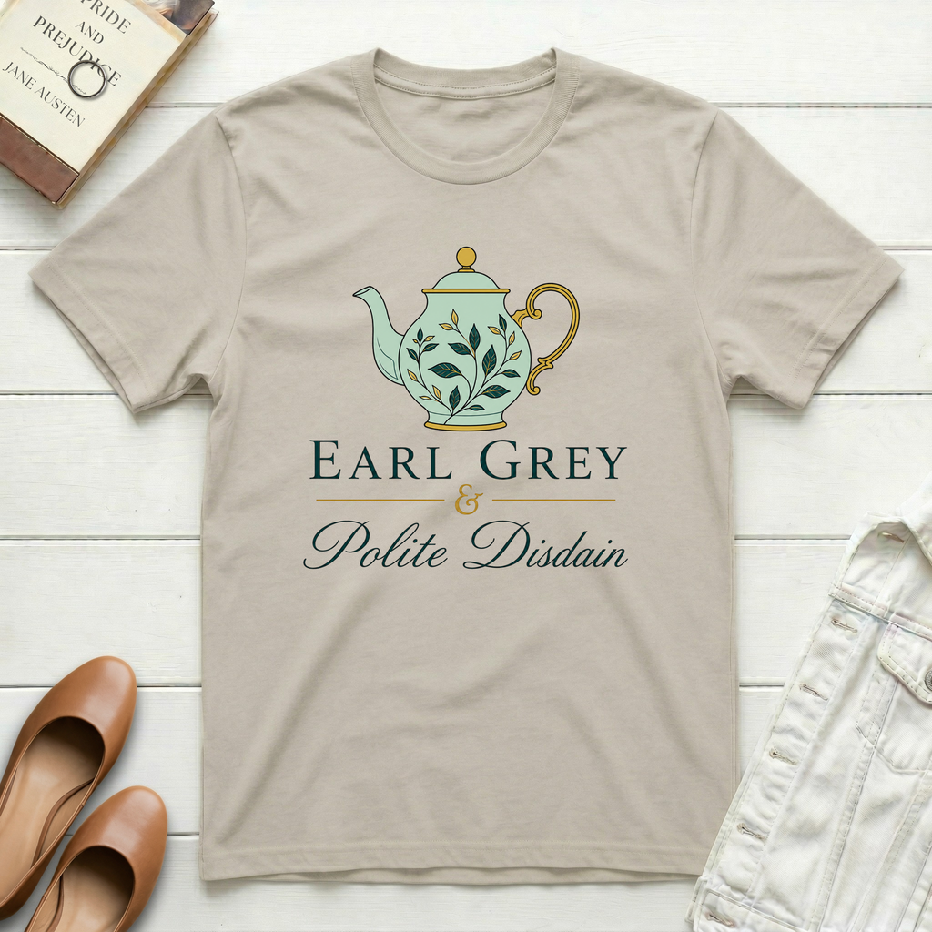 Earl Grey Polite Disdain T-Shirt