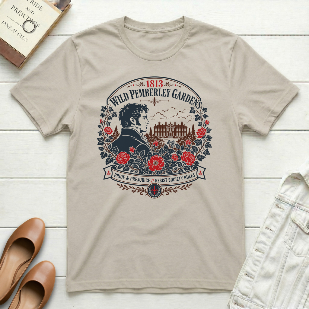 Wild Pemberley & Darcy T-Shirt