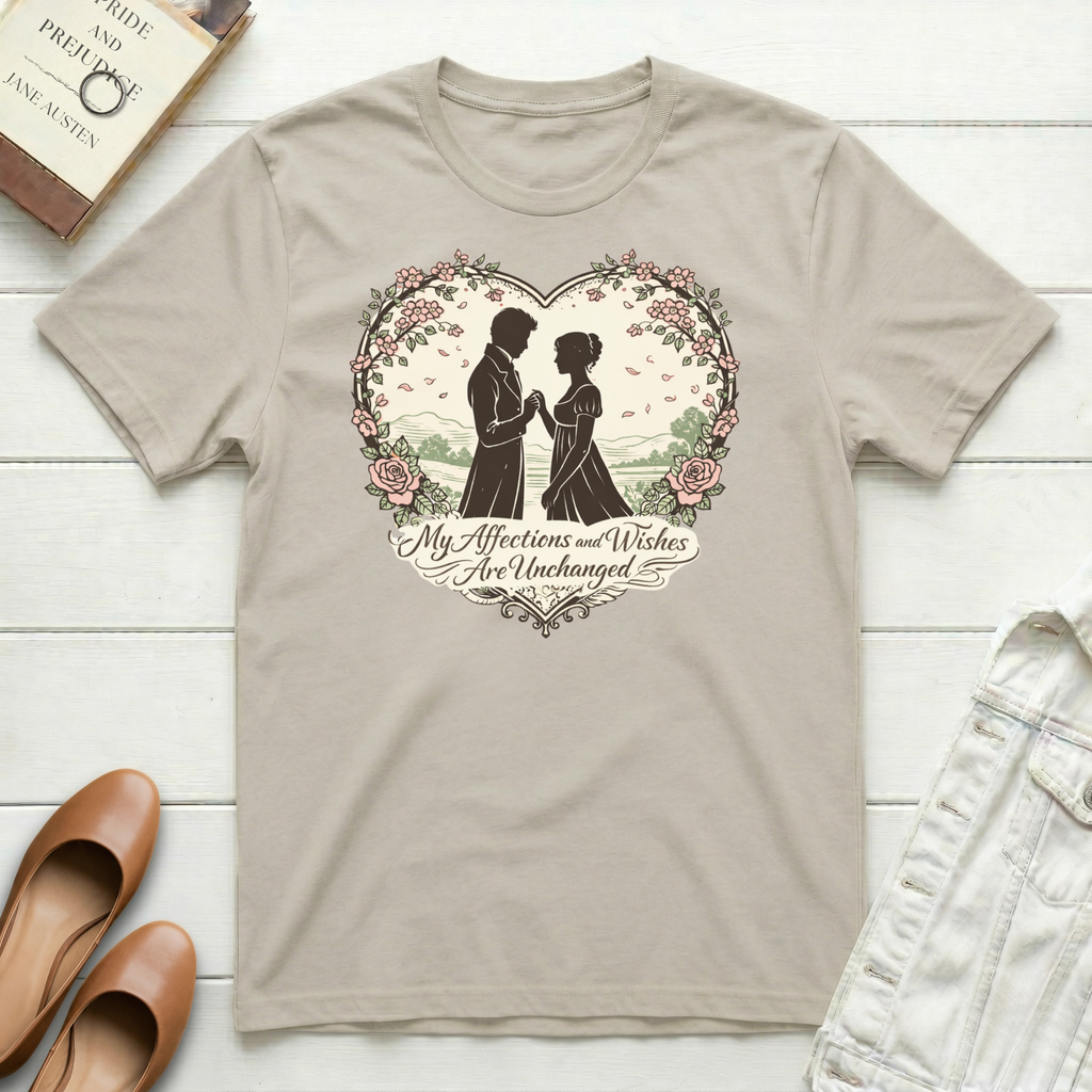My Affections & Wishes Unchanged Heart T-Shirt