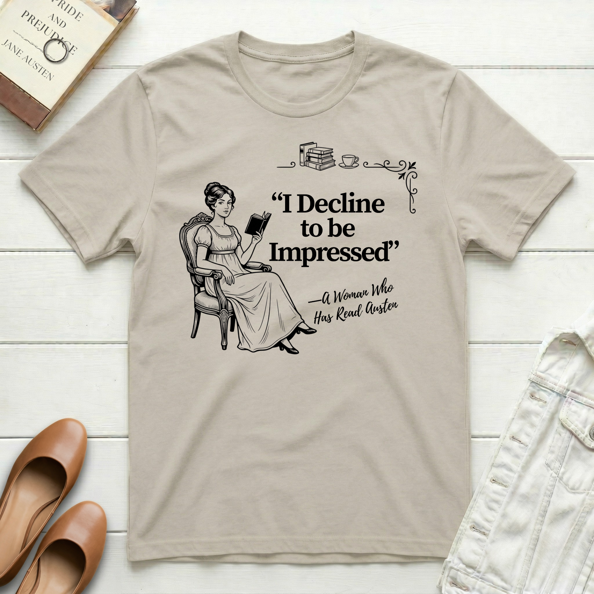 "I Decline to be Impressed" T-Shirt