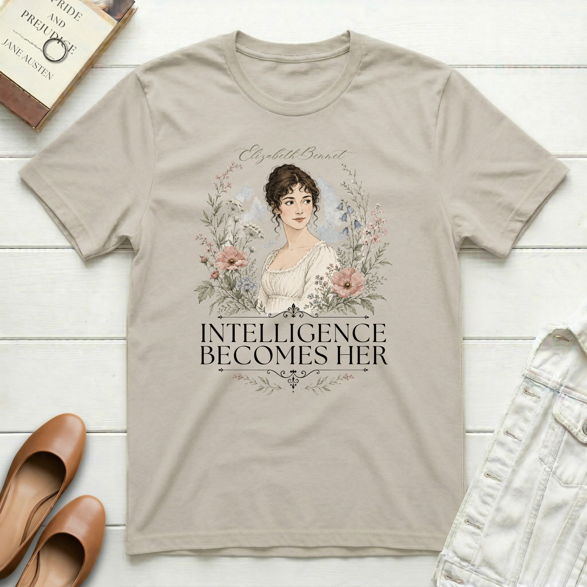 Intelligence Becomes Her T-Shirt