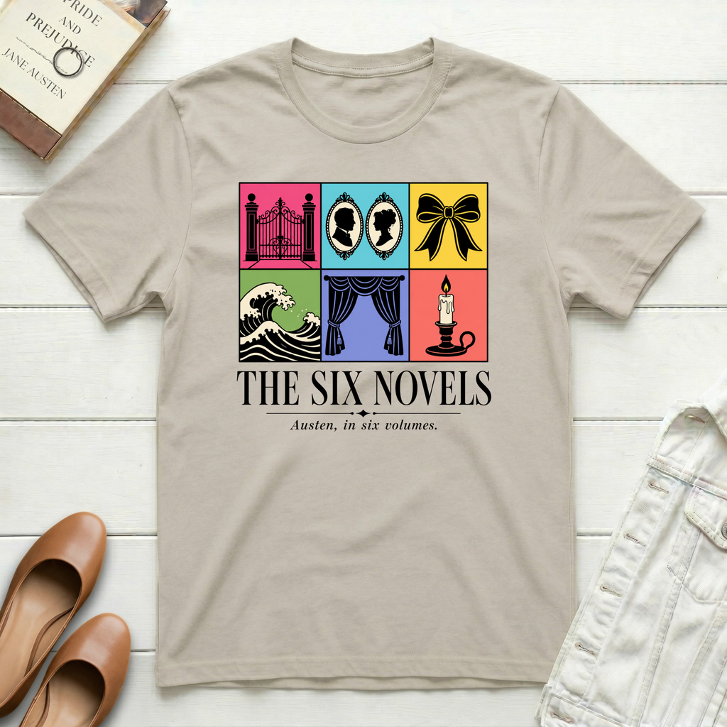 Six Novels of Austen T-Shirt