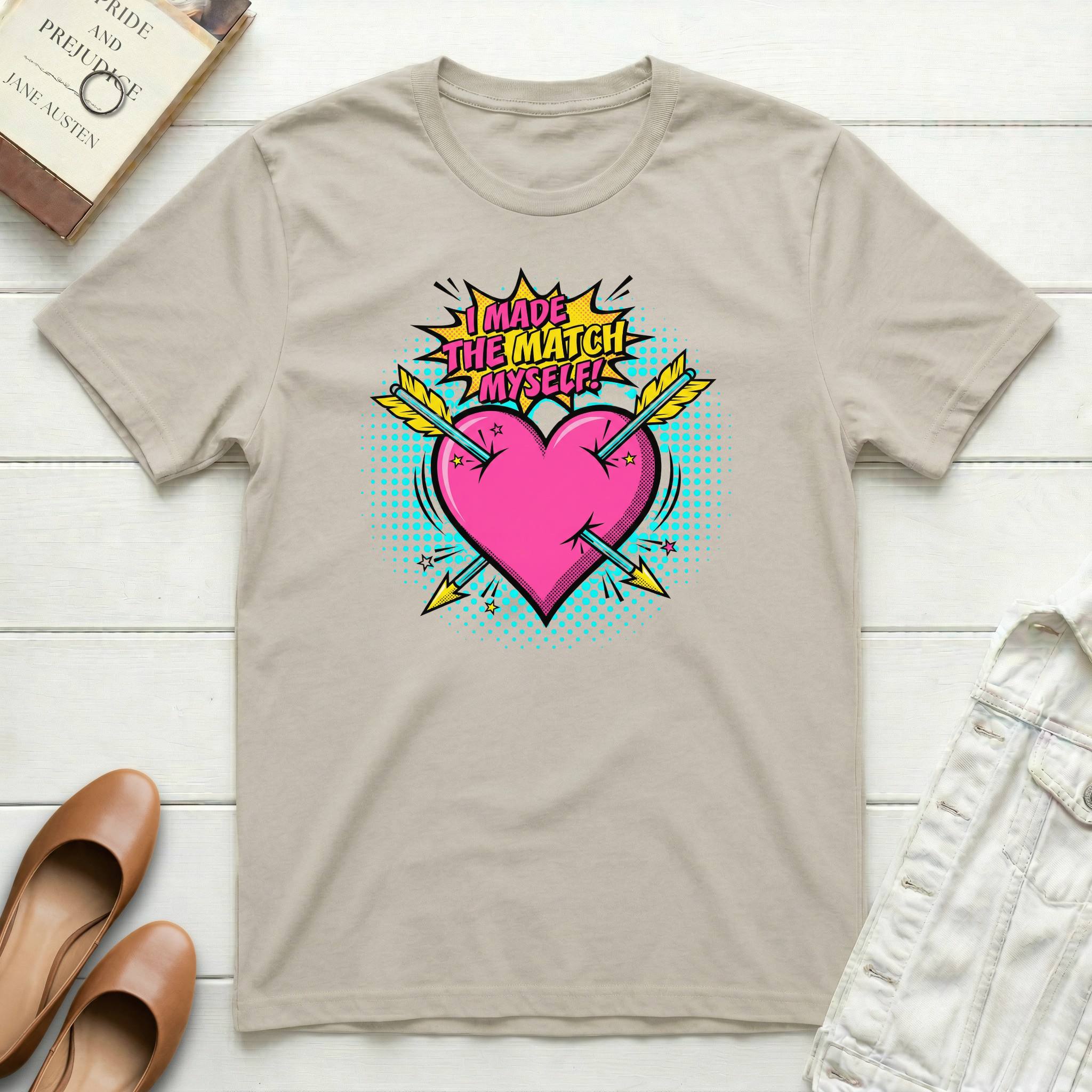 Made the Match Myself Heart T-Shirt