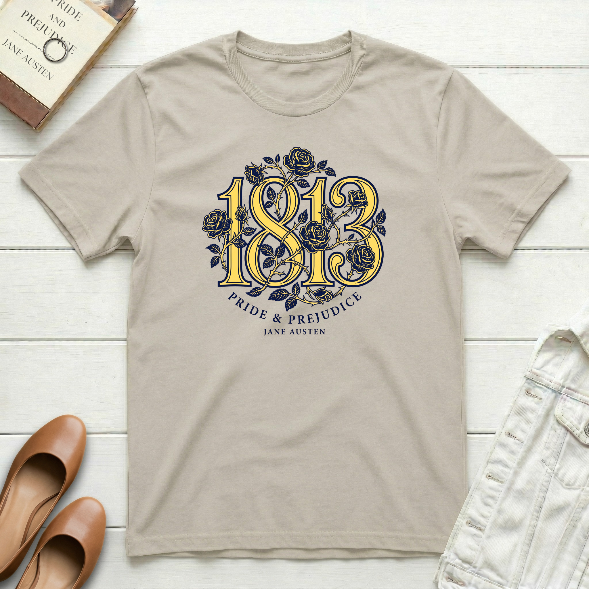 1813 Pride & Prejudice Ornate T-Shirt