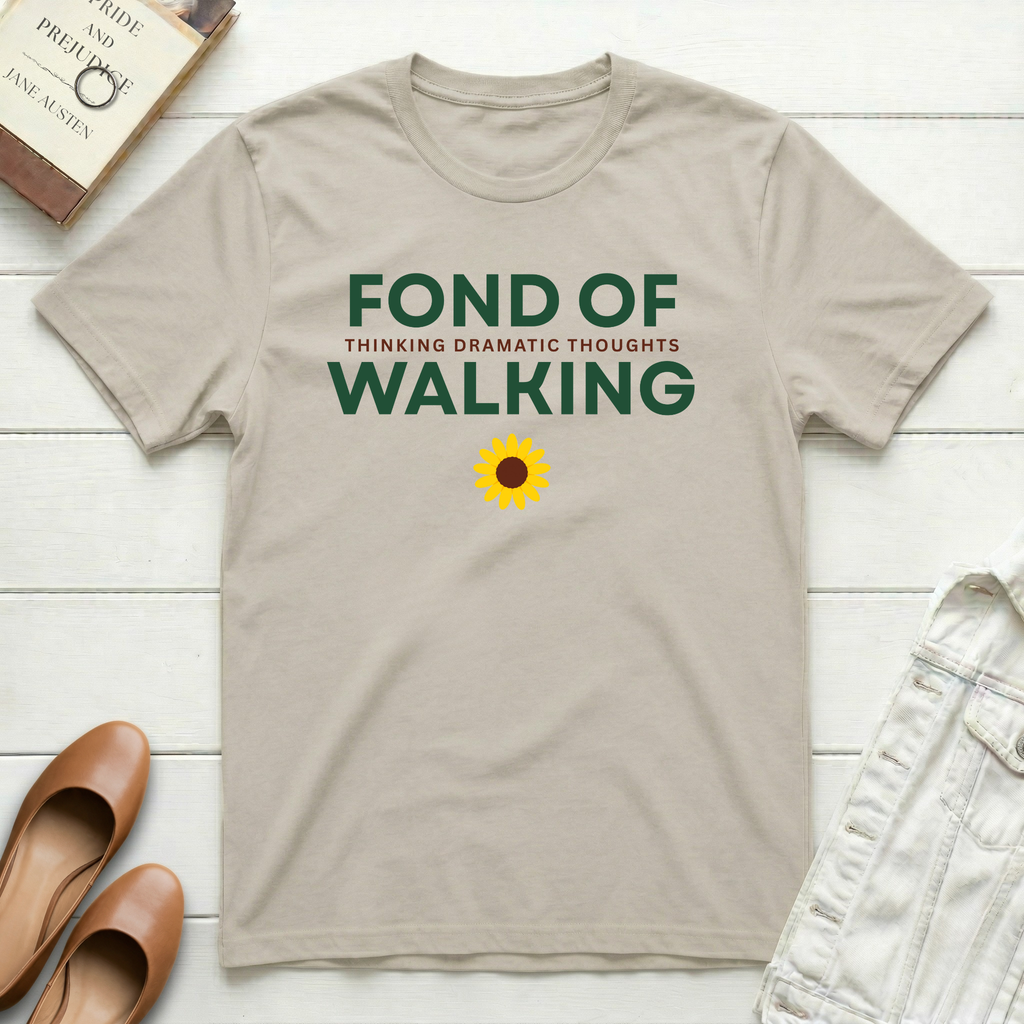 Fond of Walking Dramatic T-Shirt
