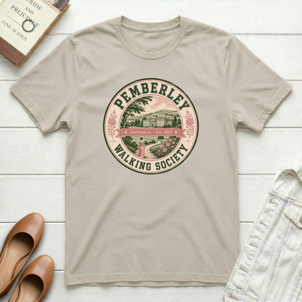 Pemberley Walking Society T-Shirt