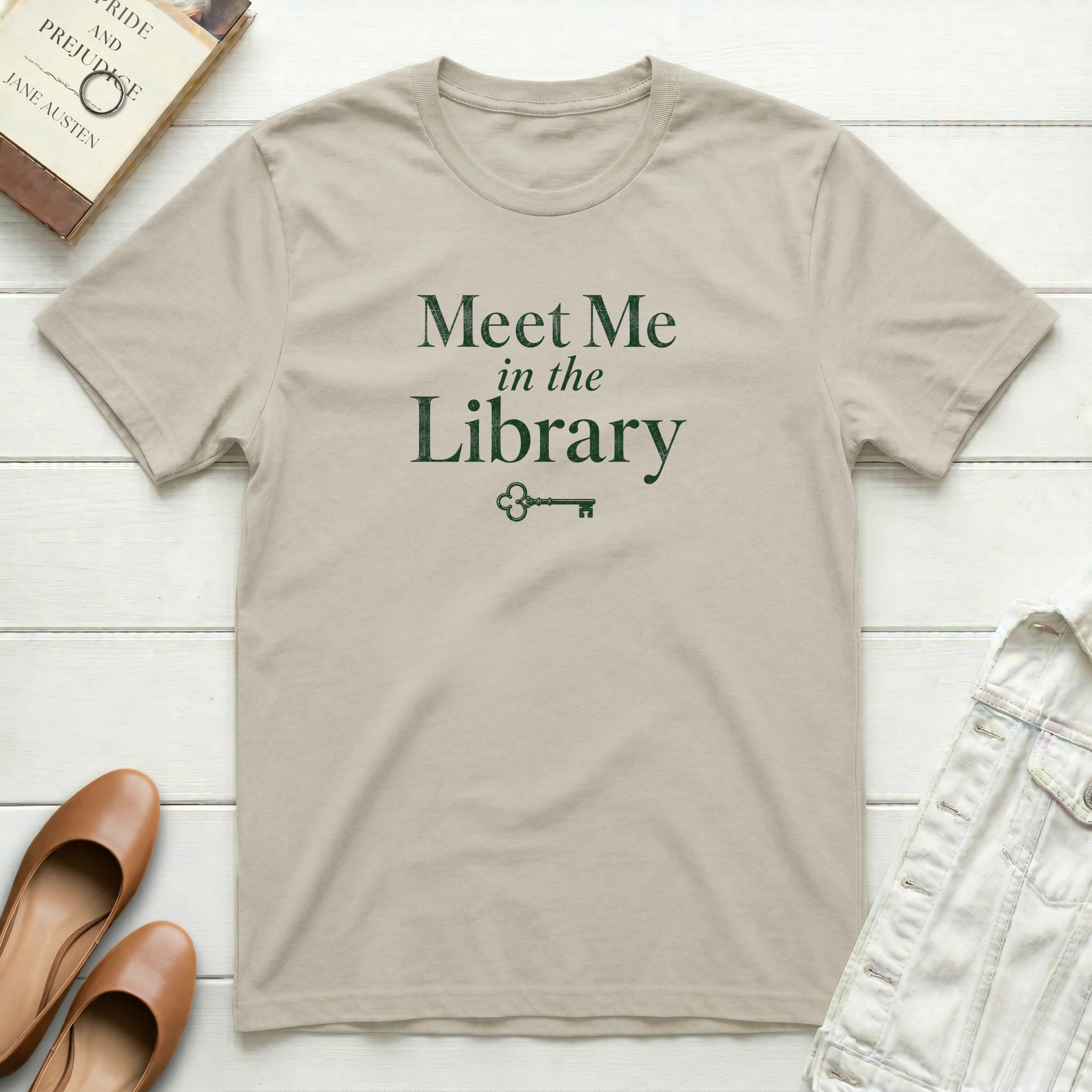 Meet Me in the Library T-Shirt