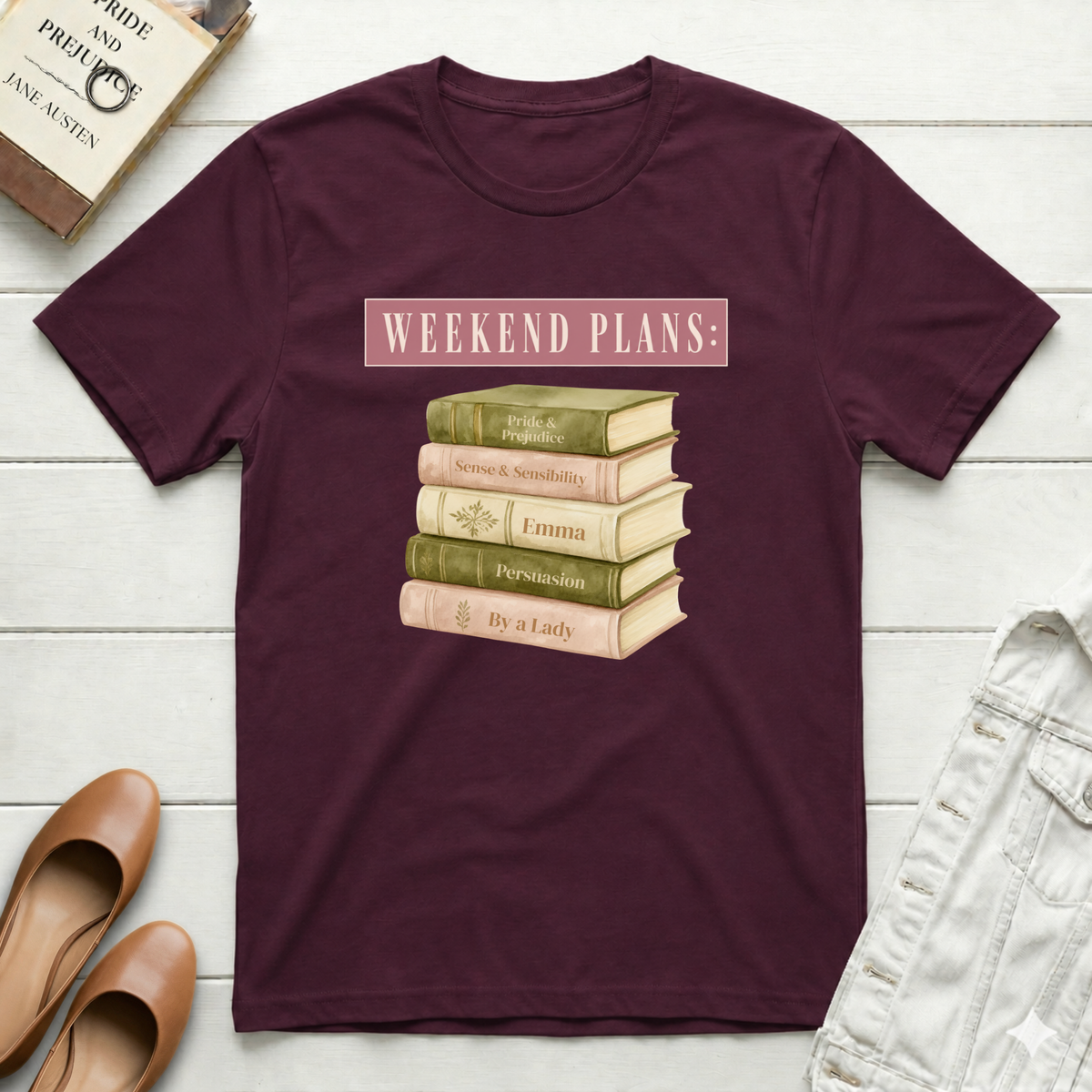 Weekend Plans: Books! T-Shirt