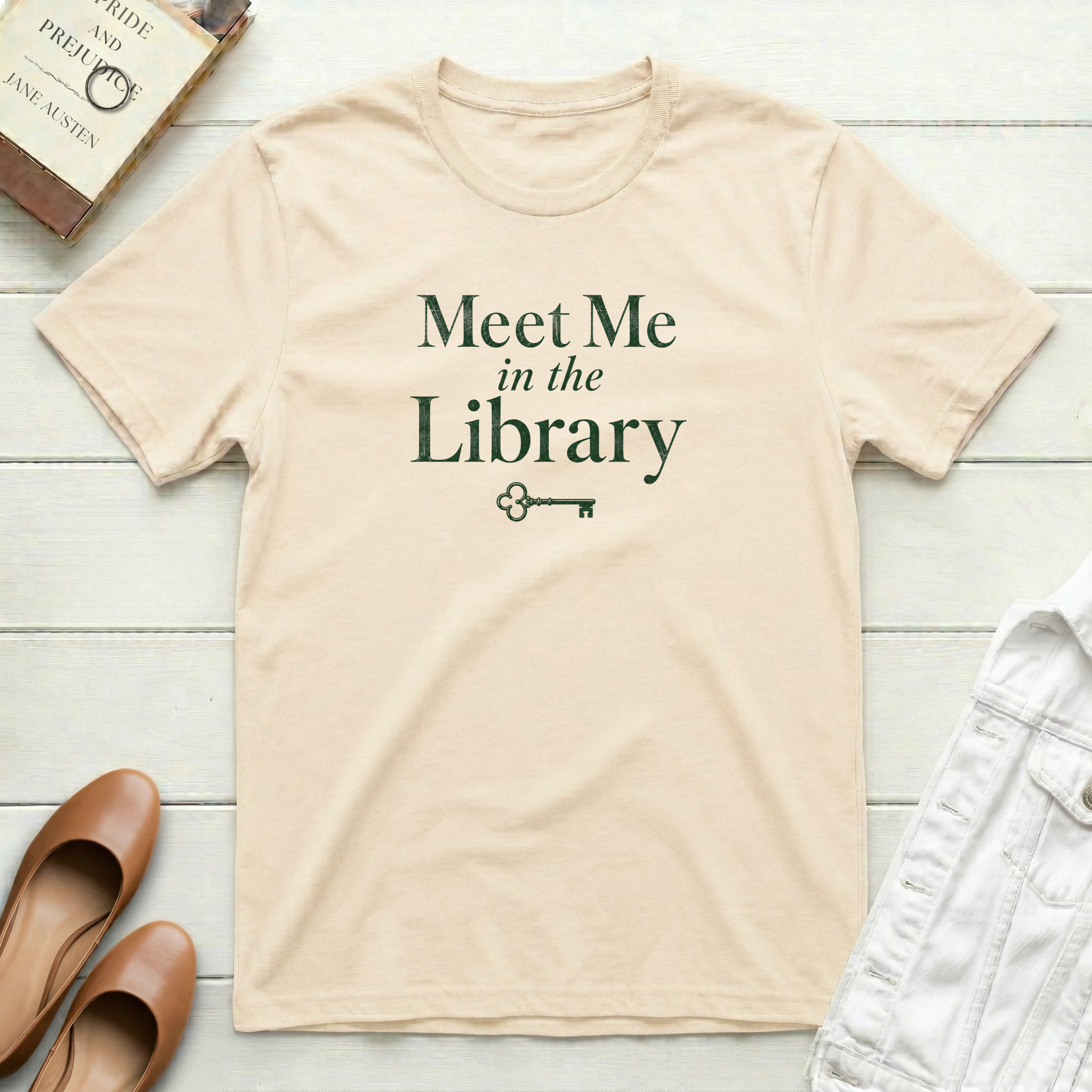 Meet Me in the Library T-Shirt