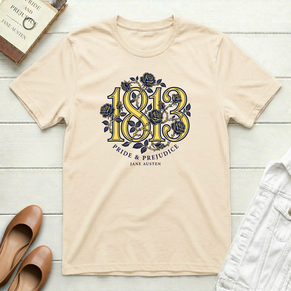 1813 Pride & Prejudice Ornate T-Shirt