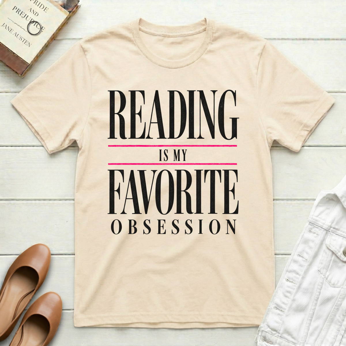 Reading Obsession T-Shirt