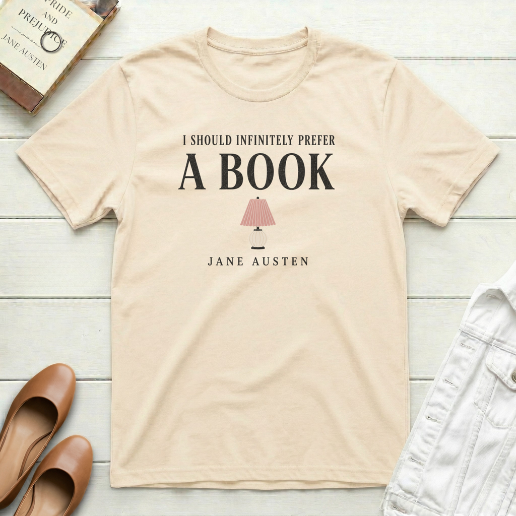 Prefer A Book Romantic T-Shirt