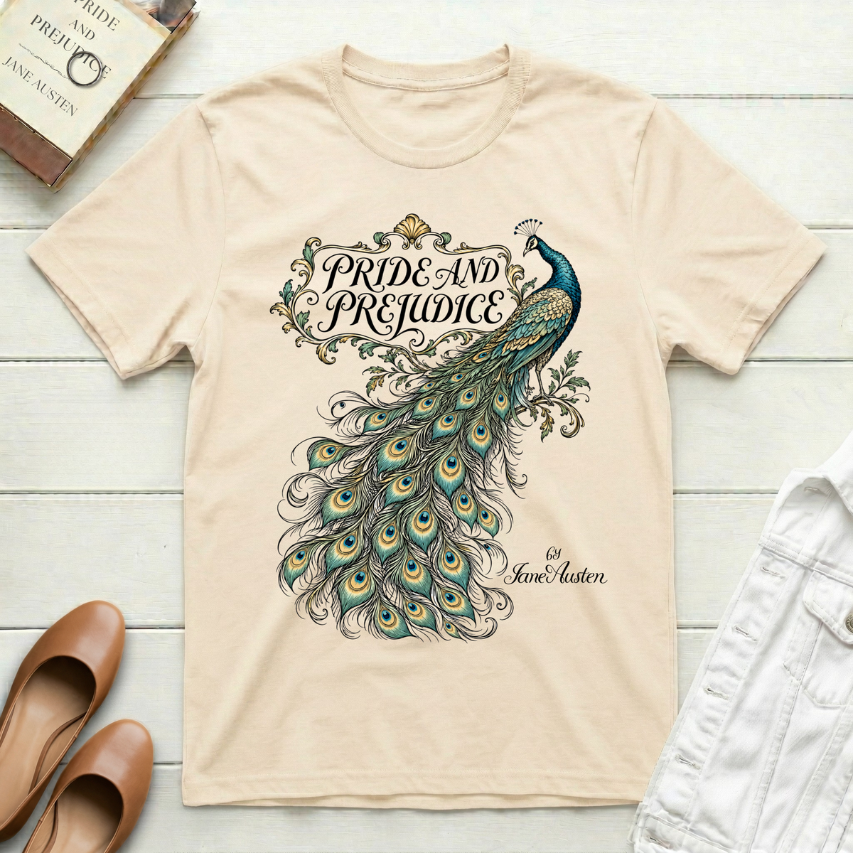 P & P Peacock T-Shirt