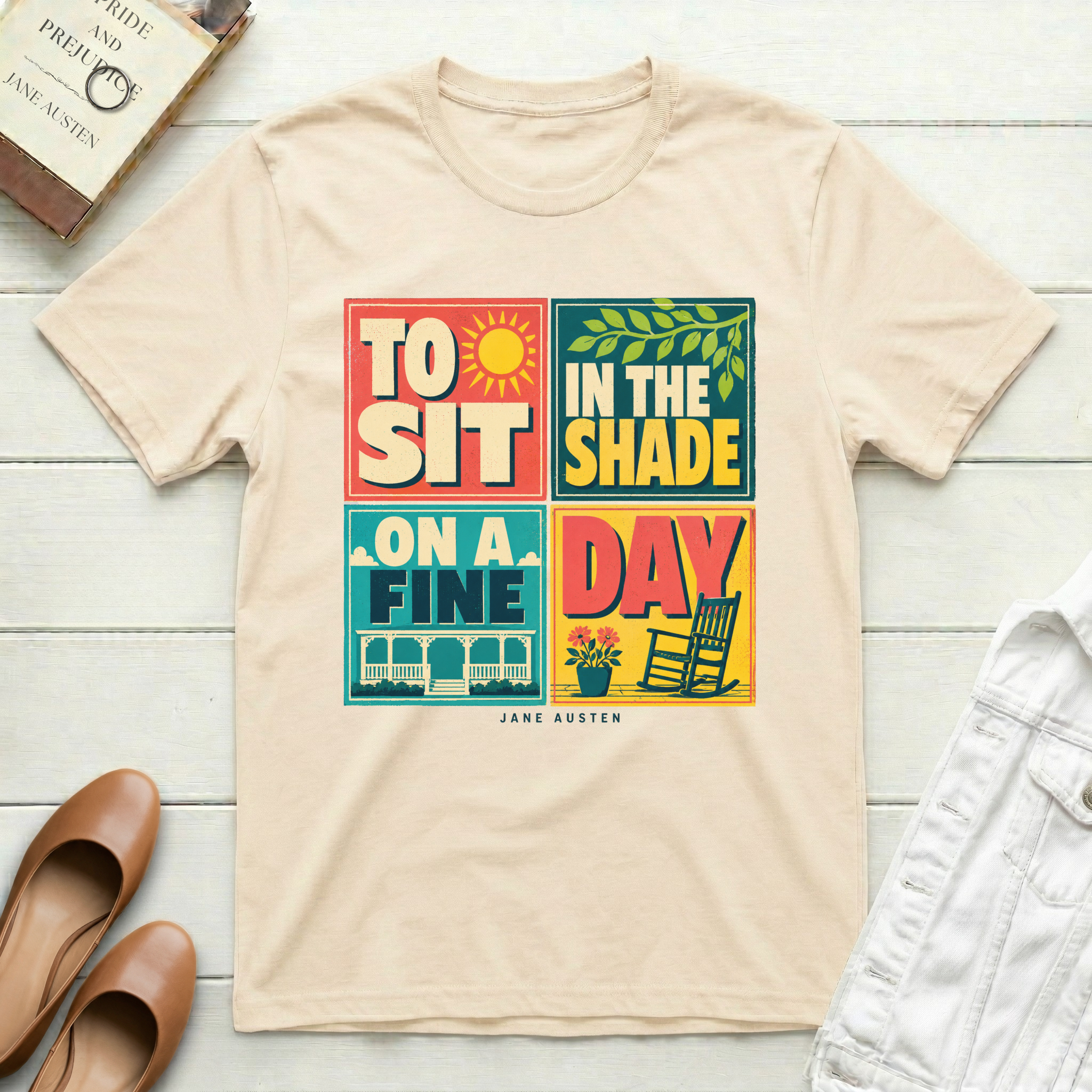 Sit in the Shade Retro T-Shirt
