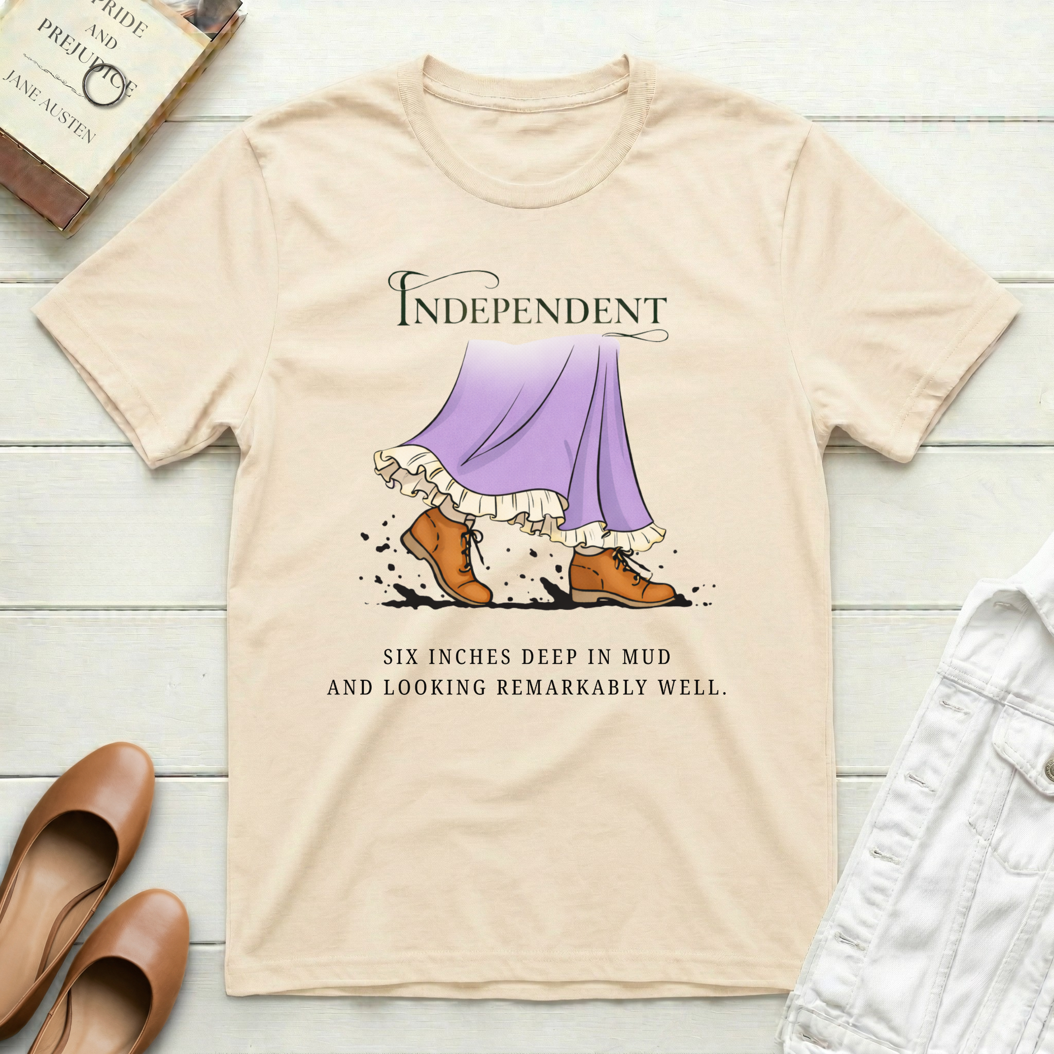 Independent & Six Inches Deep in Mud T-Shirt