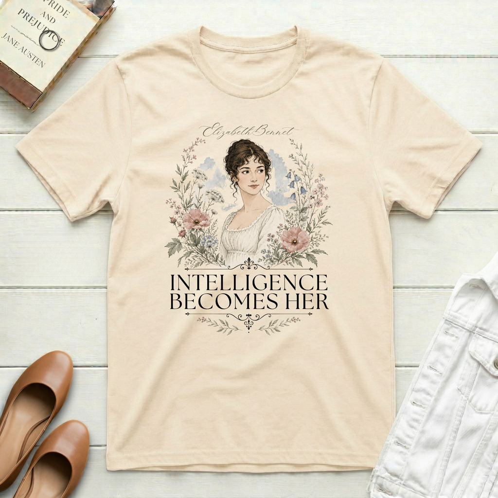Intelligence Becomes Her T-Shirt