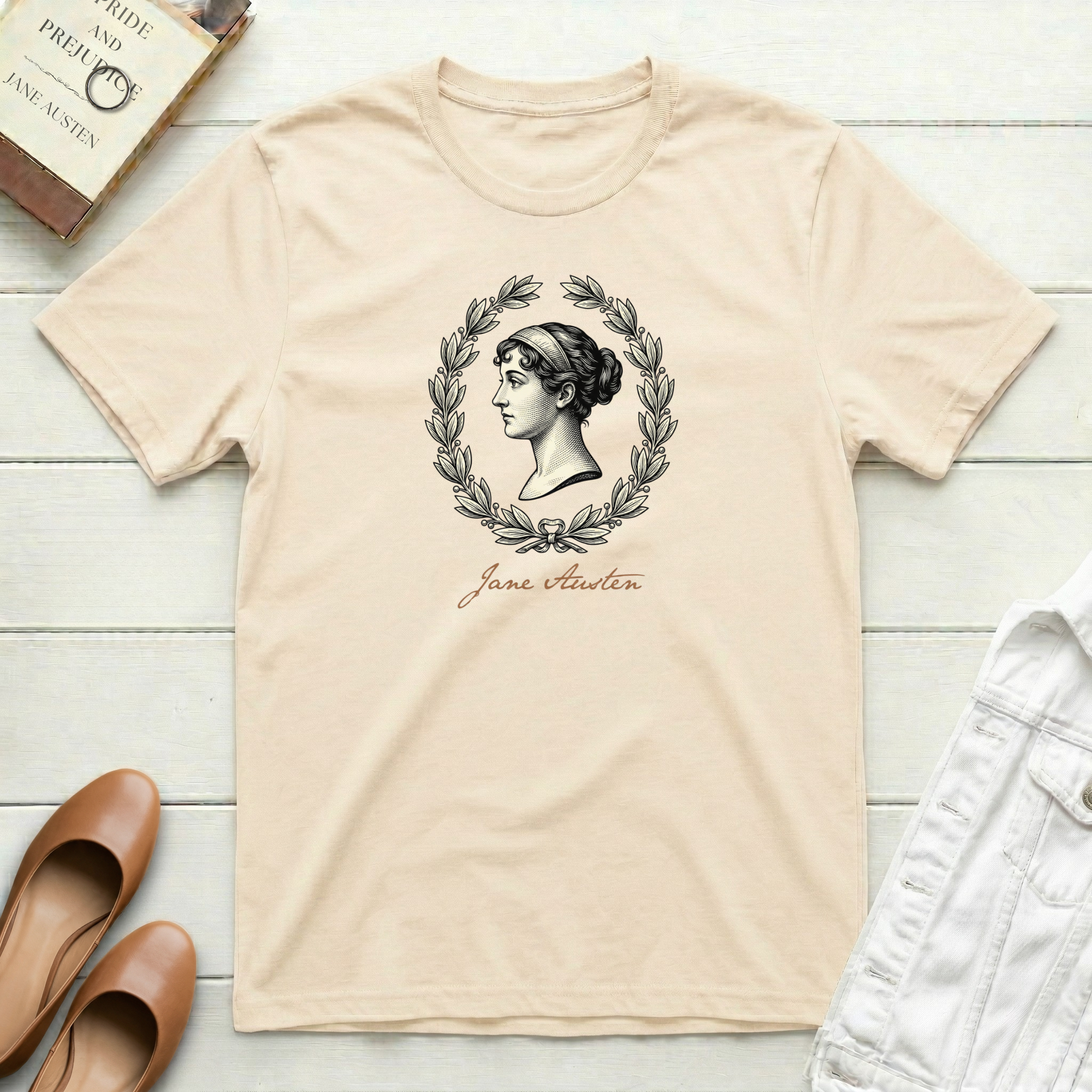 Jane Austen Portrait T-Shirt