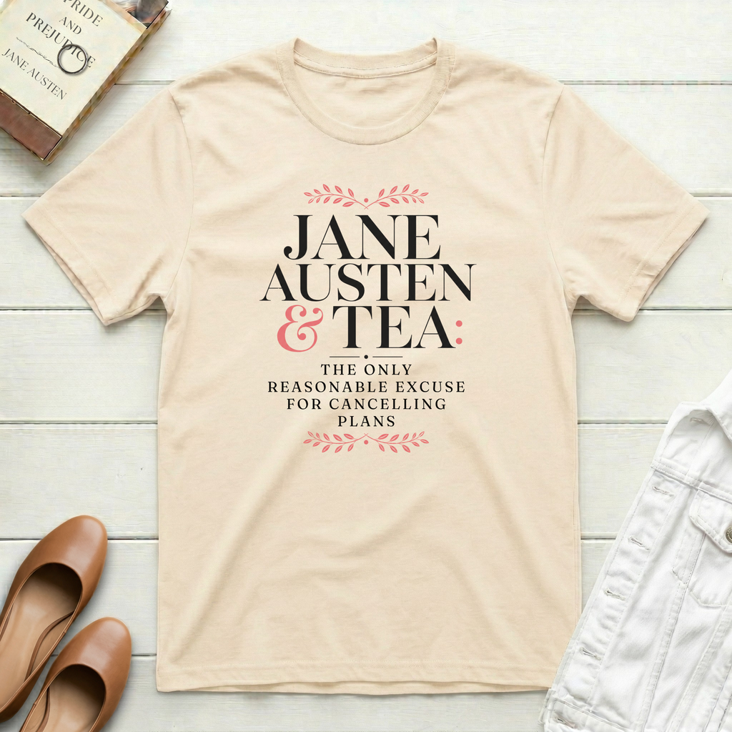 Jane Austen & Tea T-Shirt