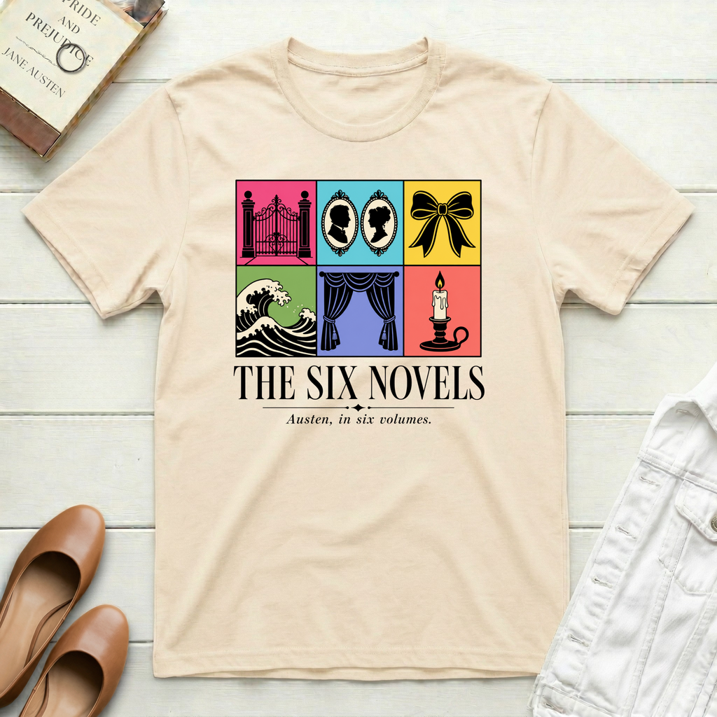 Six Novels of Austen T-Shirt