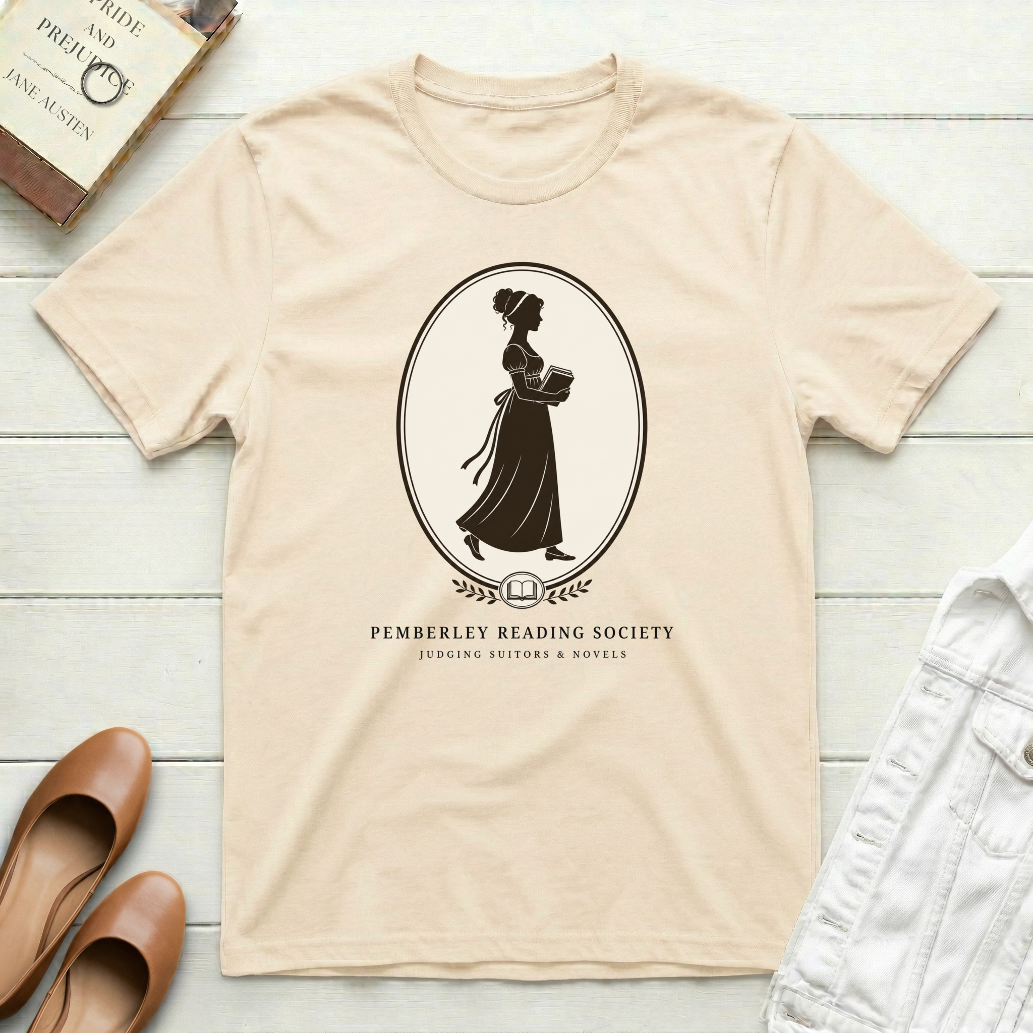Pemberley Reading Society T-Shirt