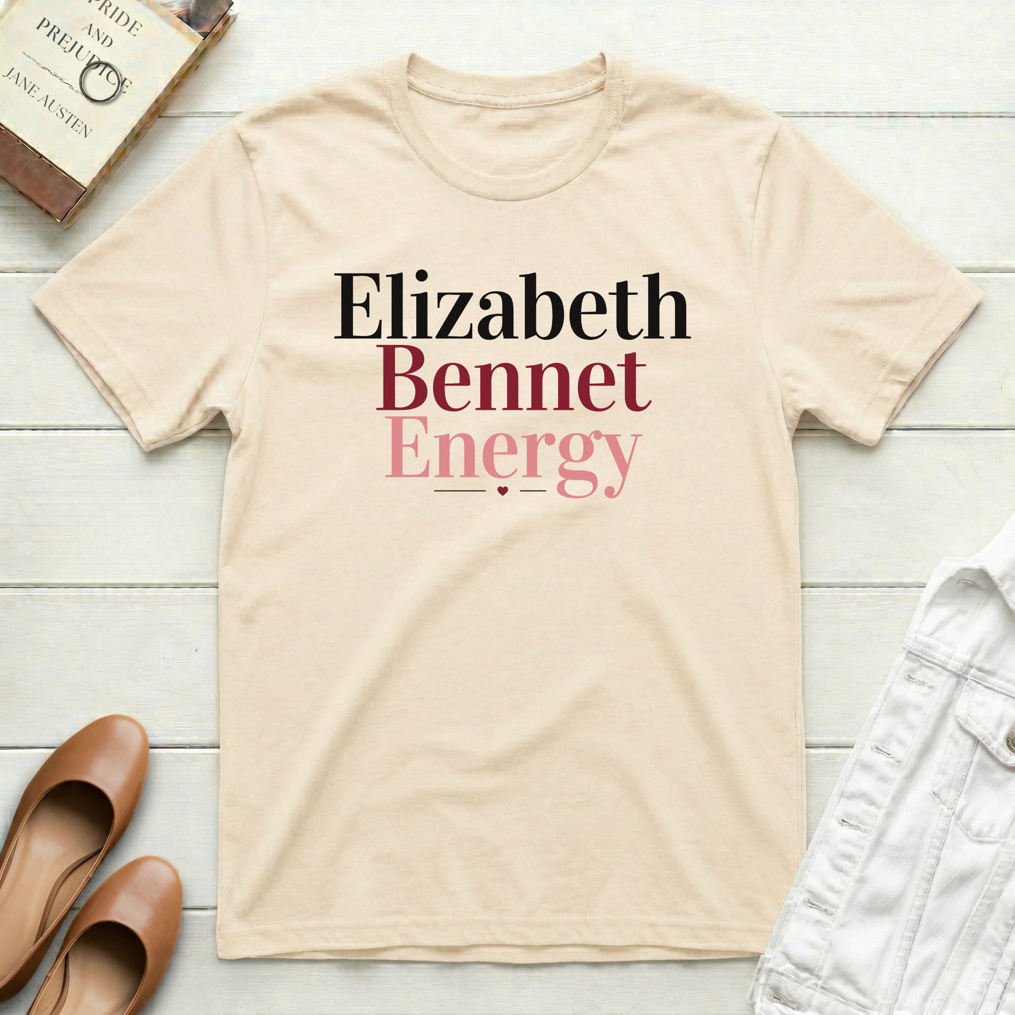 Elizabeth B Energy Heart T-Shirt
