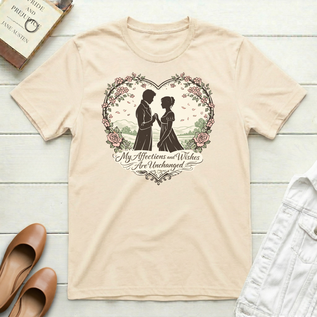 My Affections & Wishes Unchanged Heart T-Shirt