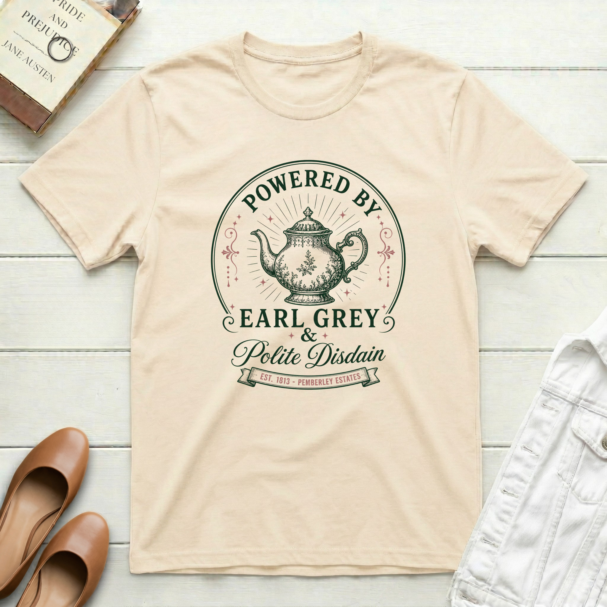 Powered by Earl Grey T-Shirt