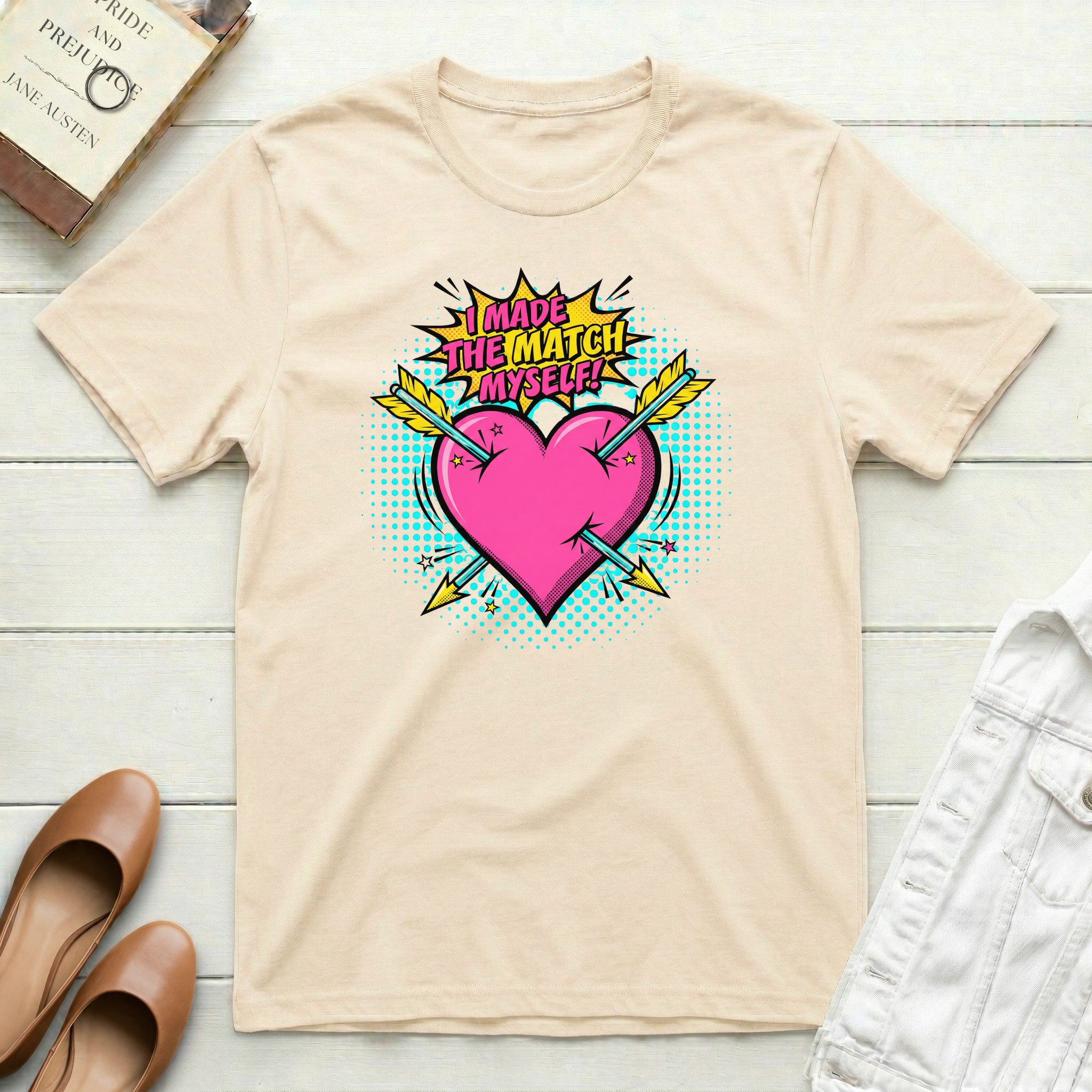 Made the Match Myself Heart T-Shirt