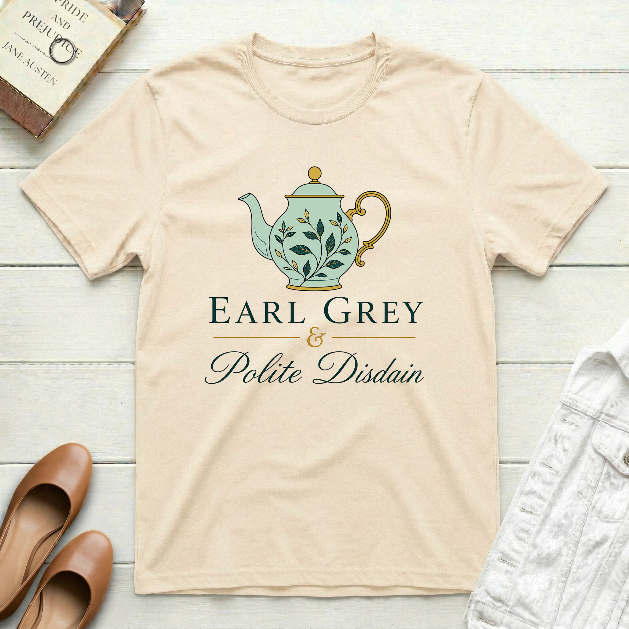 Earl Grey Polite Disdain T-Shirt