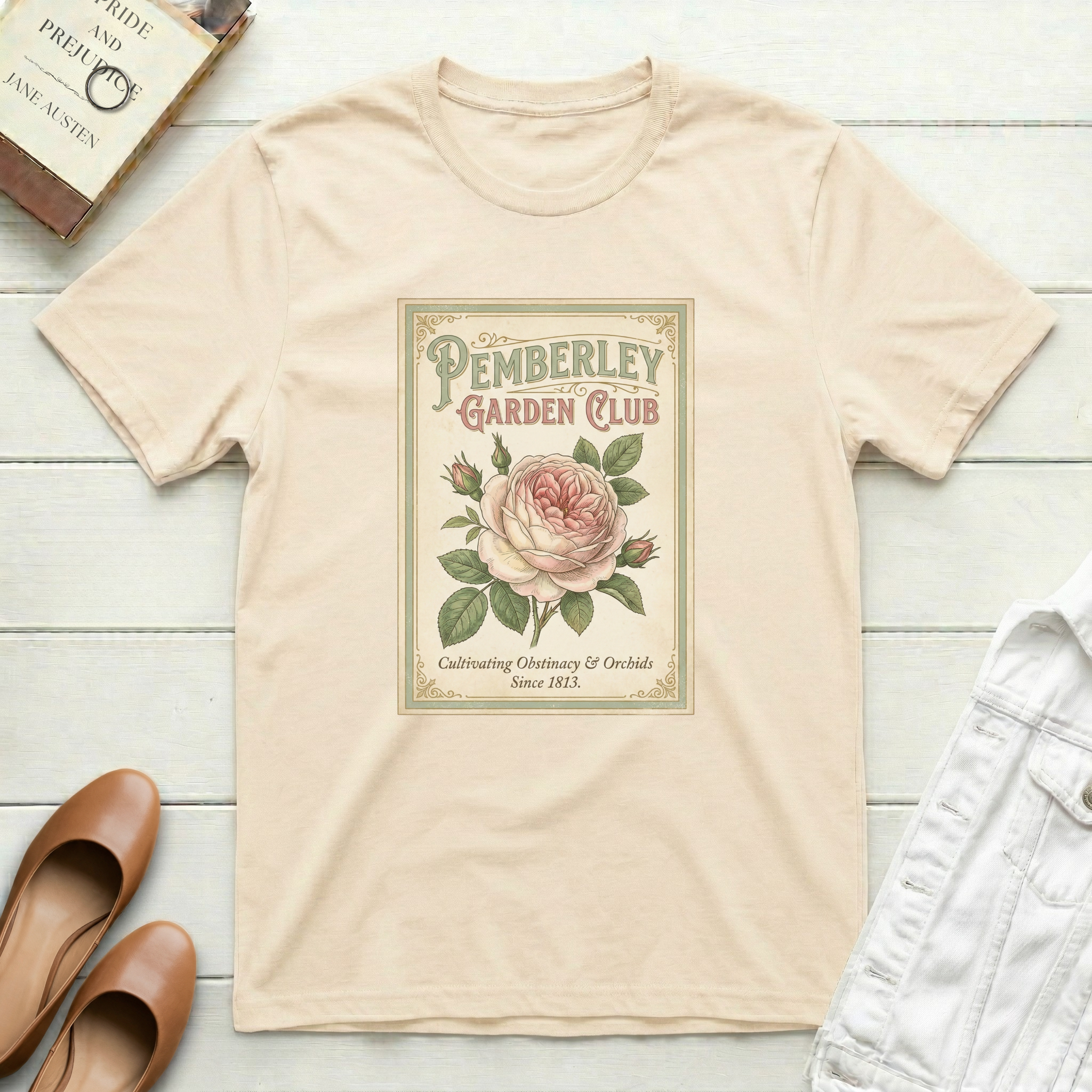 Pemberley Garden Club T‑Shirt