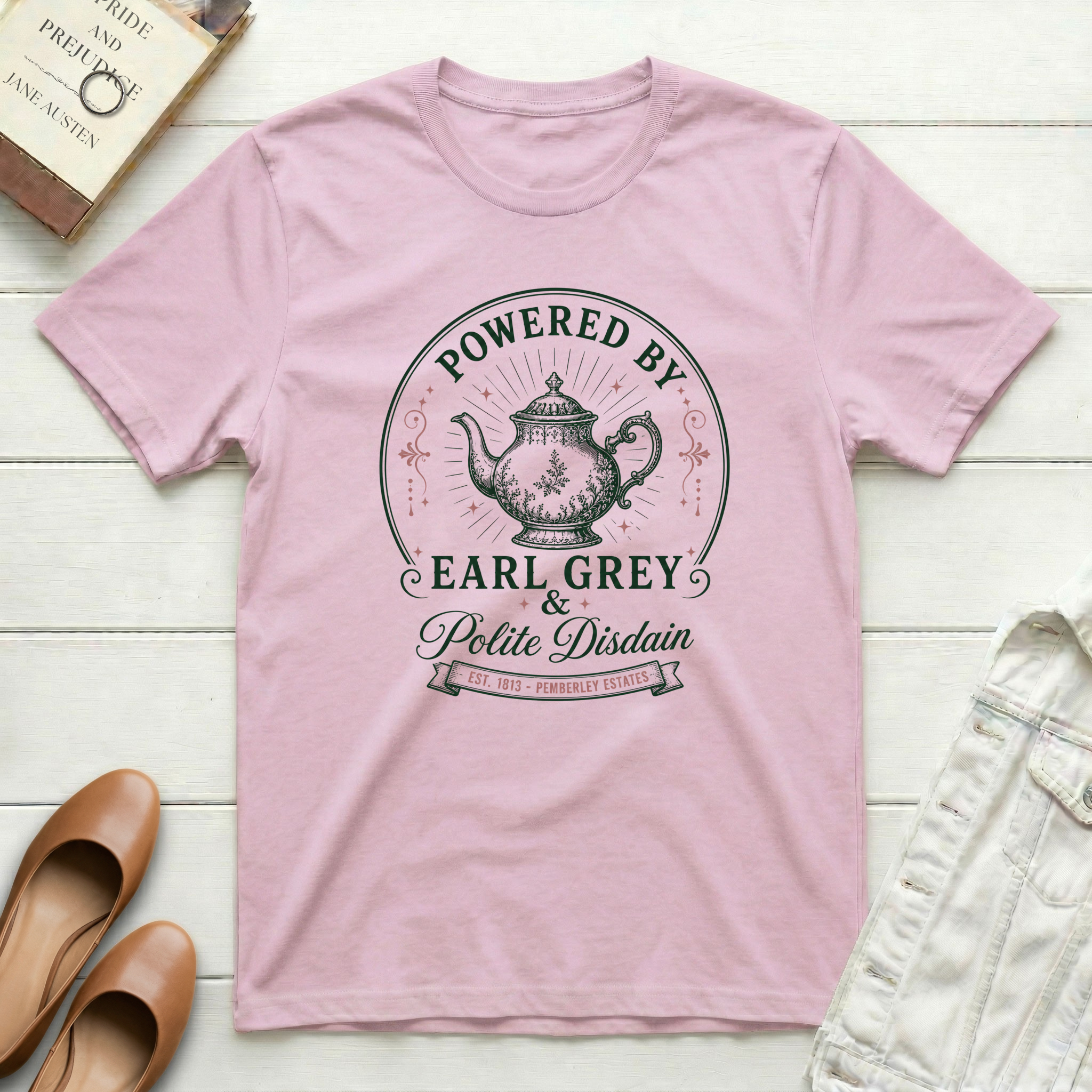 Powered by Earl Grey T-Shirt