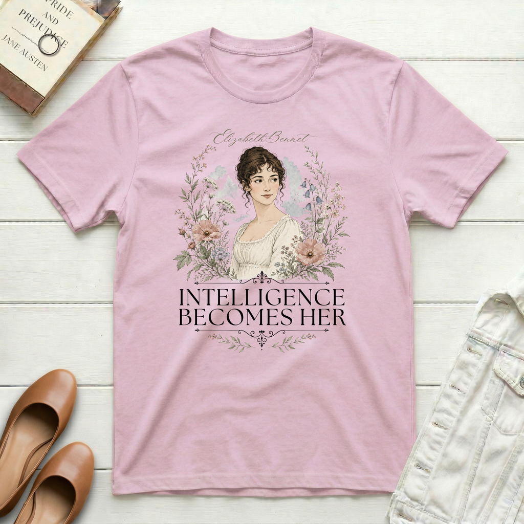 Intelligence Becomes Her T-Shirt
