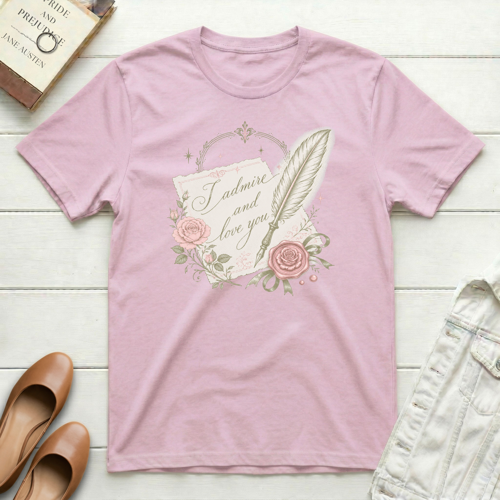 I Admire and Love You - Love Letter T-Shirt