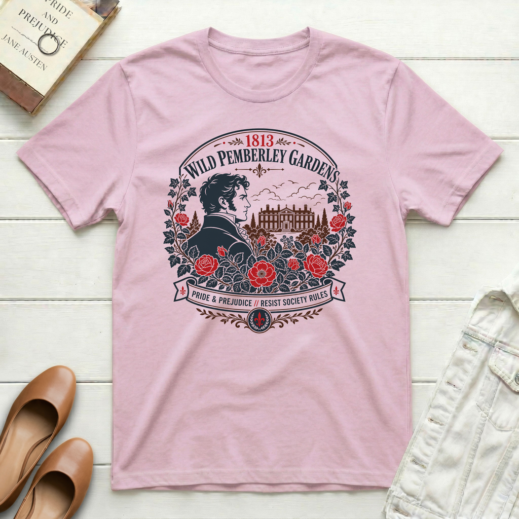 Wild Pemberley & Darcy T-Shirt